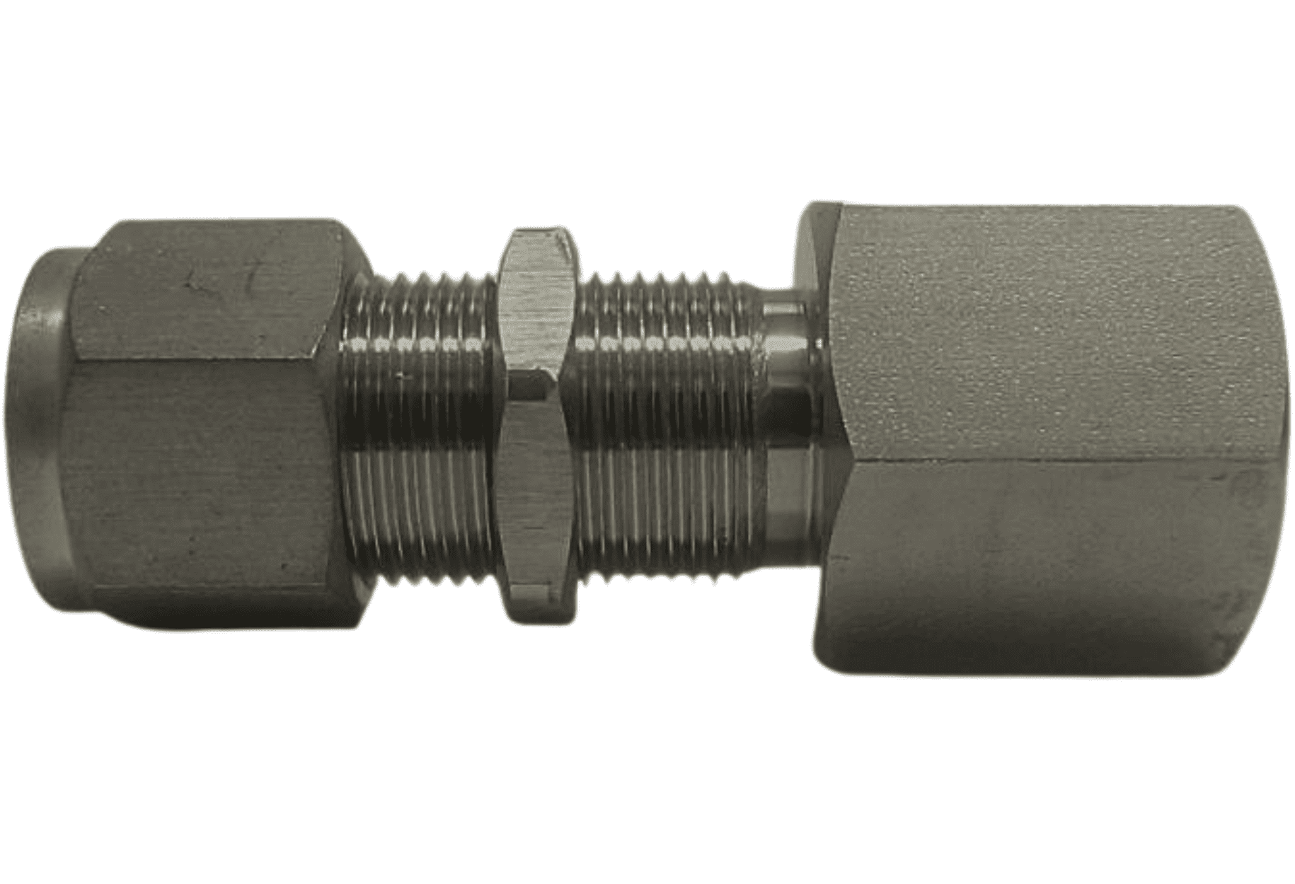 Conector Fêmea Bulkhead (Painel) OD x NPT